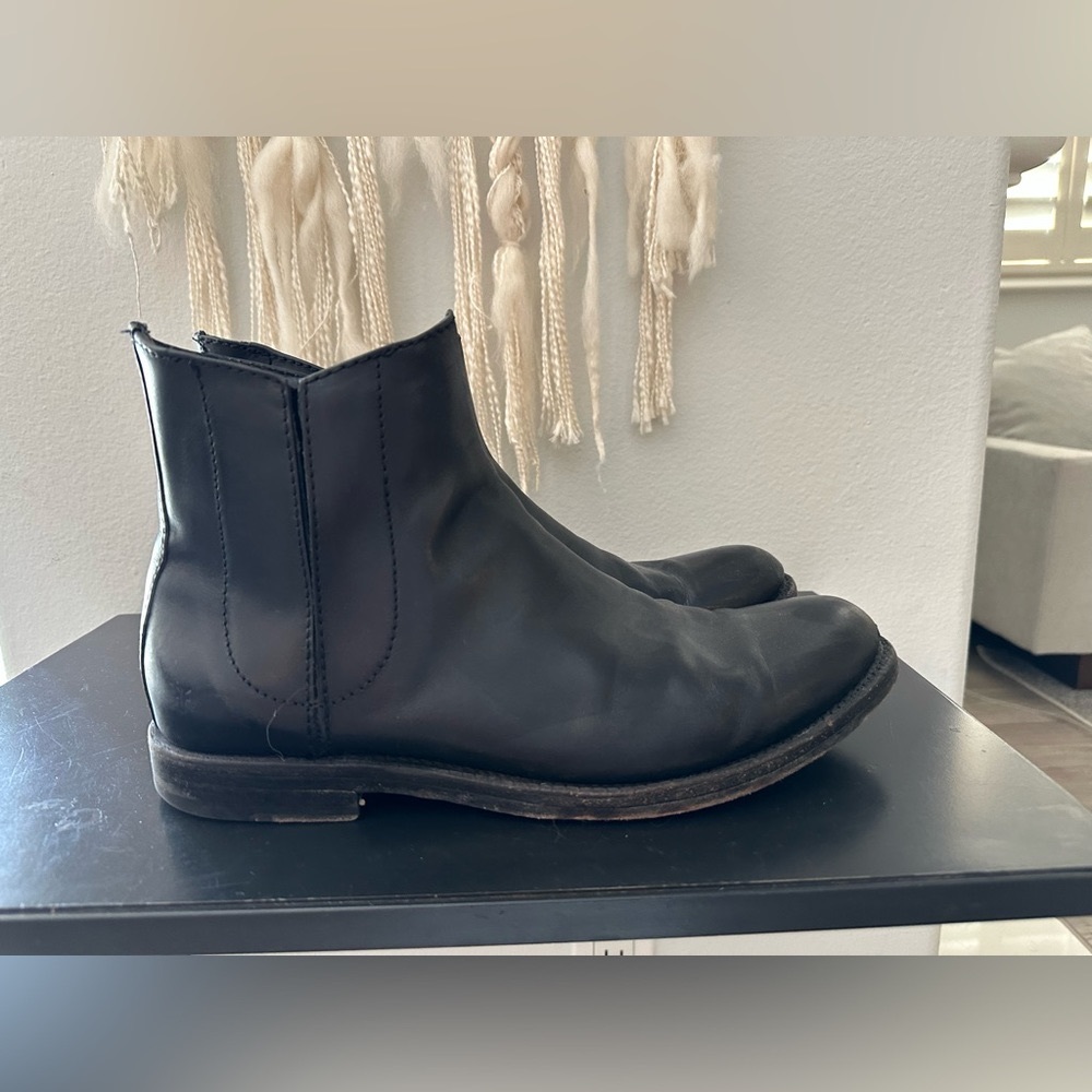 Men’s Black Leather Frye Boots size 10.5